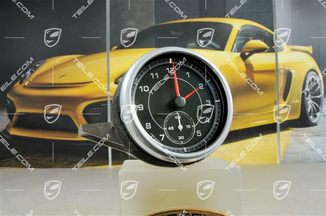 Analogue clock on dashboard Analogue clock on dashboard