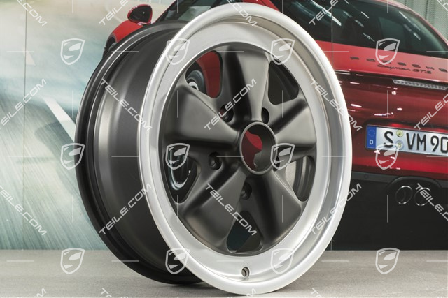 16" Fuchs wheel rim, 6J x 16 ET36, prod. year 1987, restored