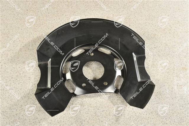 Front axle disc brake protective plate, L=R