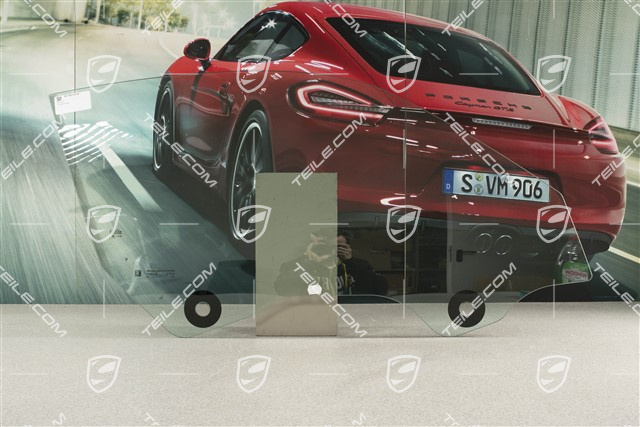 Door window glass, Targa, R