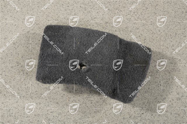 Cover, lining, Dark grey, L