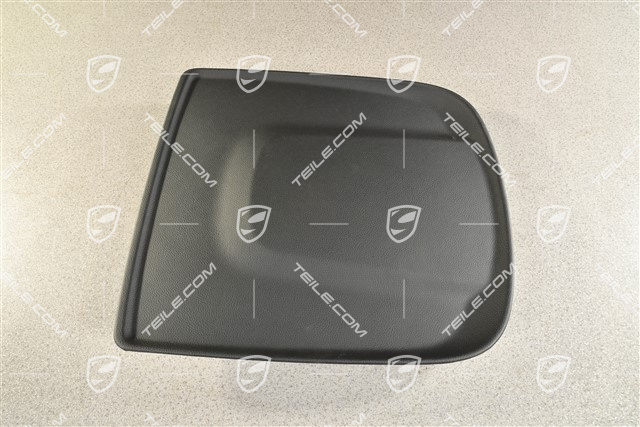Front seat Backrest shell, Black