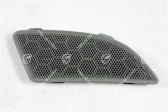 Cover, Defroster trim, Stone grey, R Cover, Defroster trim, Stone grey, R