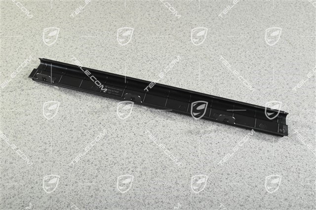 Abdeckschiene für Vordersitz, Schwarz, R