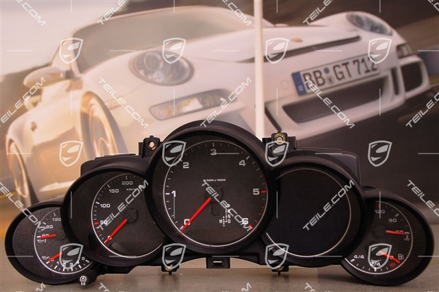 Instrument cluster, V6, 3,0L Diesel