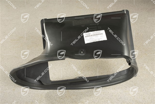 Air duct, lower part, Turbo, R
