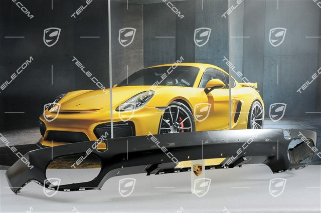 Spoiler, sports tailpipe 4-pipe look