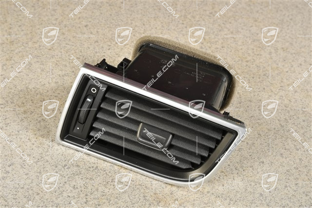 Side Air vent, galvano silver, Galvano silver, R