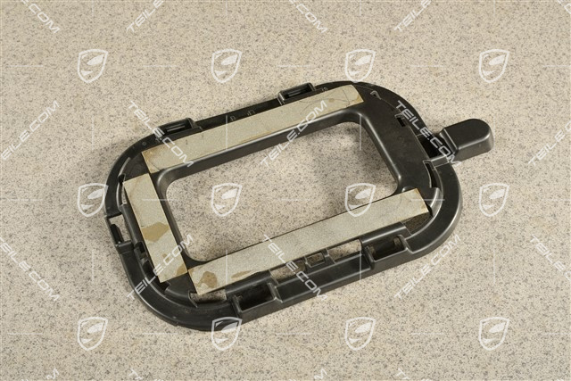 Rear bumper support rail / bracket, R