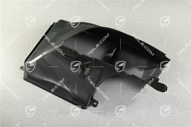 Air duct, front, Facelift 09-, L