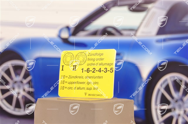 Deckal / Label / Sticker firing order Deckal / Label / Sticker firing order