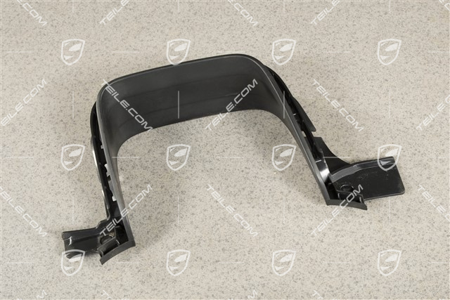 Tail pipe cover trim, Black matte, GTS/Spyder, R