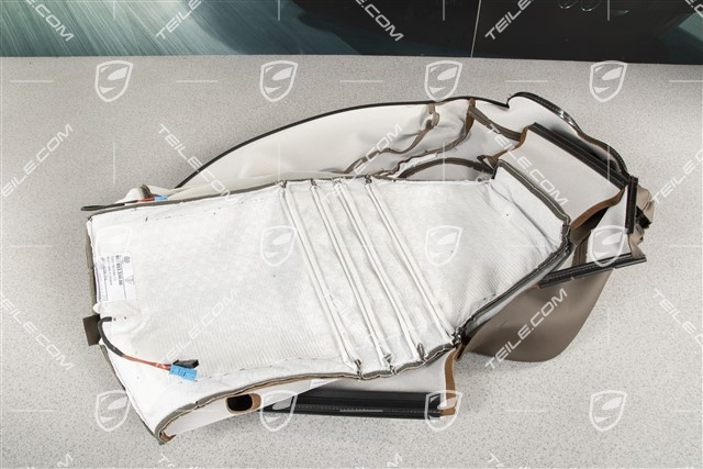 Cover, rear seats Premium Sport, Leather/Alcantara, Saddle brown, GTS, R