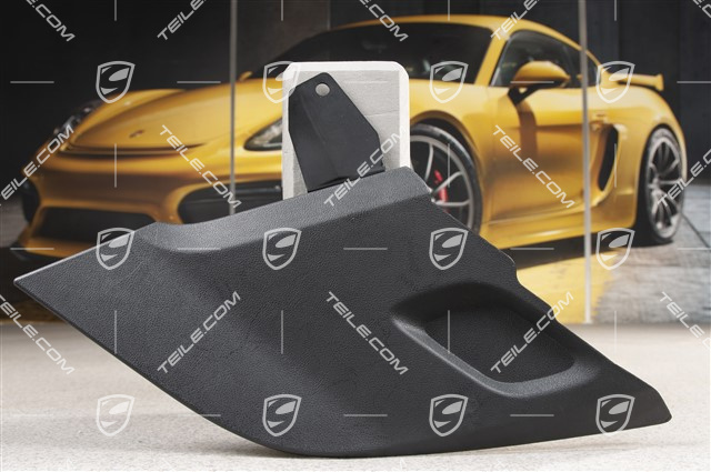 Mittelkonsole, Blende/ Fußraum Auslassventil, Seitlich, Schwarz, SPYDER, R