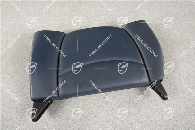Back seat backrest, Rear, Leather, Midnight blue, Coupe / Targa, L