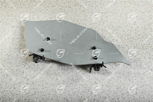 Support bracket between rear end panel and lock carrier, L=R