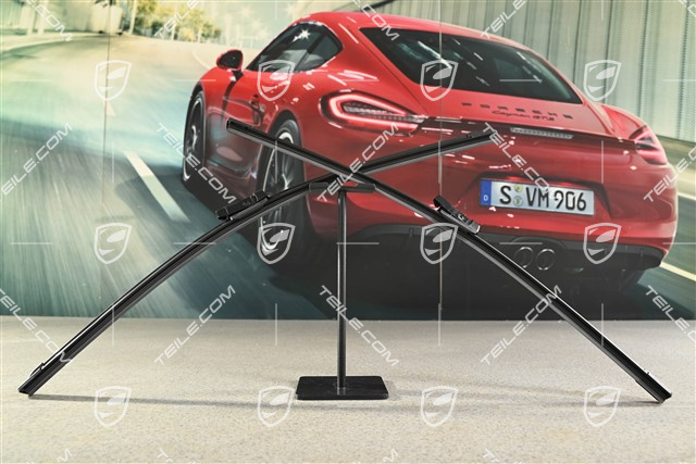 Wiper blade set, L+R, RHD