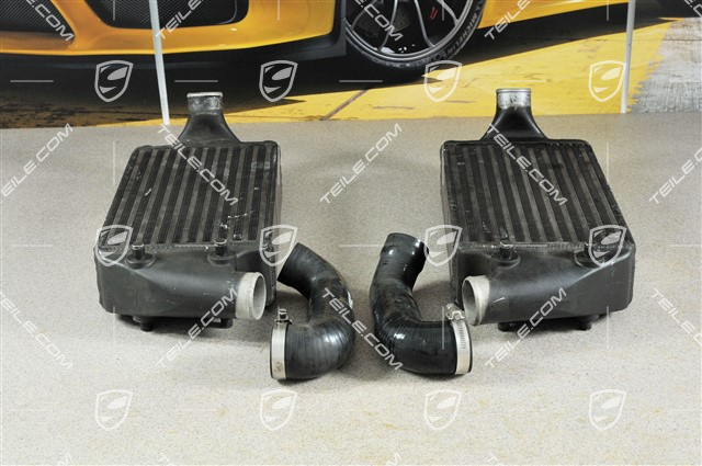 Intercooler, TechArt, Complete, L+R