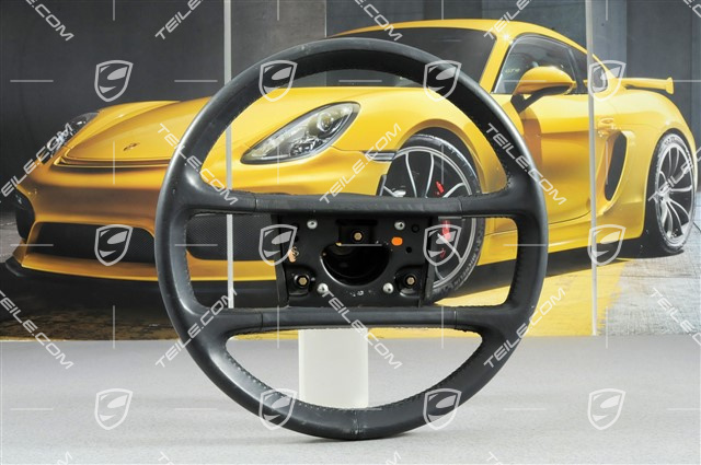 Sports steering wheel (leather damaged) Sports steering wheel (leather damaged)