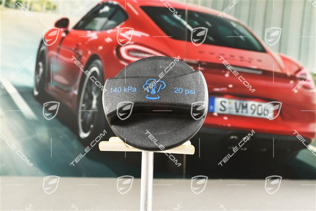 Filler cap for coolant tank