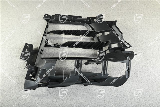 Mounting frame / front bumper grille, lateral, L