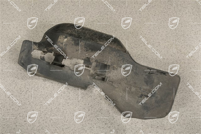 Control arm spoiler / Brake air deflector, R