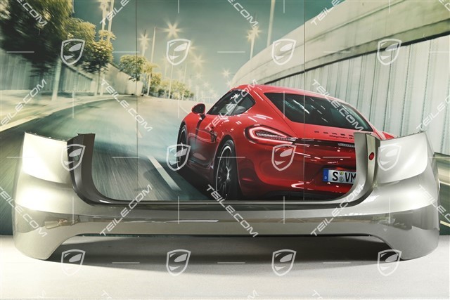 Rear bumper lining