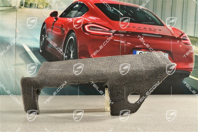 Verkleidung, Sitzgestell, Perlvelour, Schwarz, R