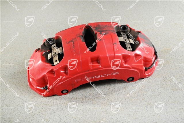 Brake calliper, front axle, Red, R