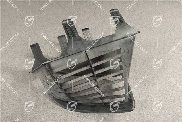 GT2RS, Air duct / guide for Intercooler, Lower, R