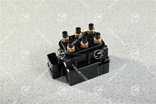Valve control unit, air suspension adjustment / levelling system