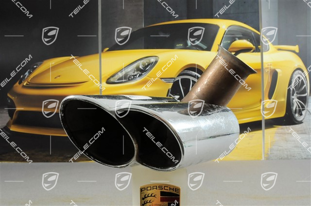Tail pipe, C2/C4/GT3, R Tail pipe, C2/C4/GT3, R