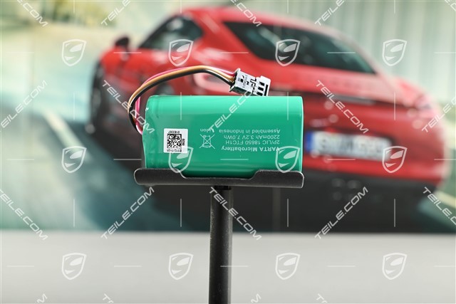 Emergency operations microbattery