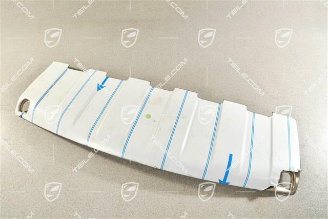 Edelstahl Blende, Frontspoiler, Stoßstange Unterteil, Turbo