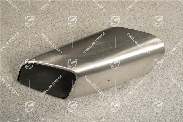 Turbo, exhaust system tail pipe, outer, R
