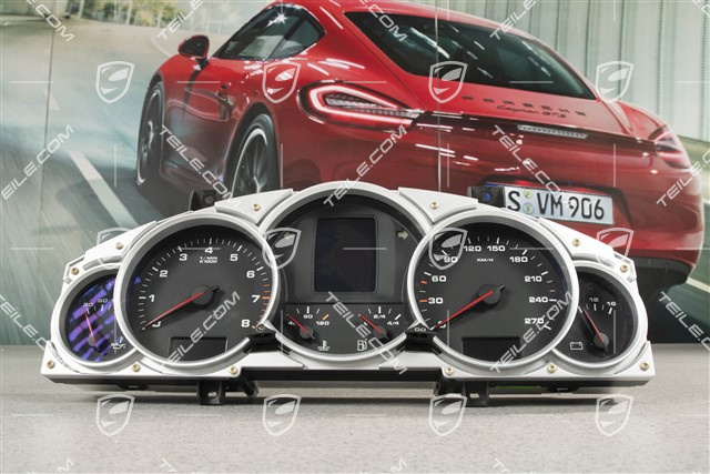 S, V8 4,5L 250kW, Kombiinstrument