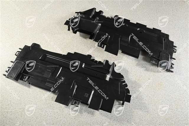 Air duct / guide, 3,0L Hybrid, L+R