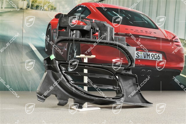 S Hybrid, Front bumper Retaining frame, lateral, R