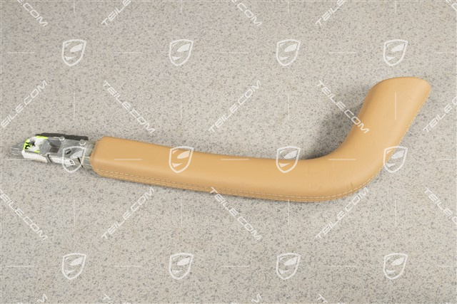 Grab handle centre console, Leather, Sand beige, R