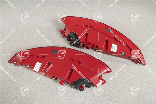 Rear light, dark, set L+R