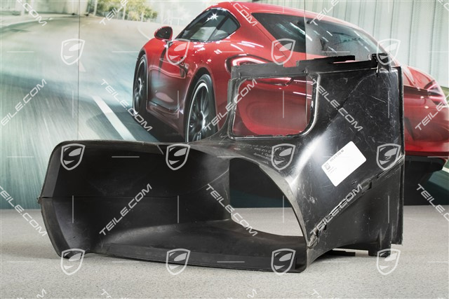 Air guide / duct with lid, Turbo S, R