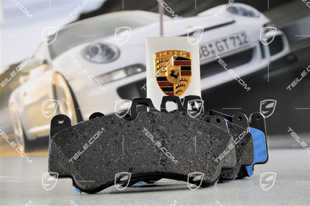 PCCB Hamulce ceramiczne - komplet klocków hamulcowych (L+R), przód, Turbo PCCB Hamulce ceramiczne - komplet klocków hamulcowych (L+R), przód, Turbo