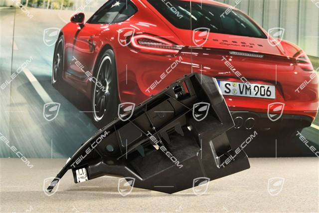 Guide piece, rear bumper, L