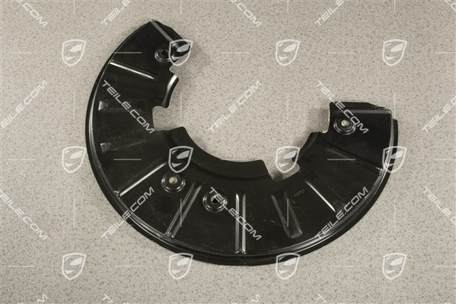 GTS, front axle disc brake protective plate, L=R