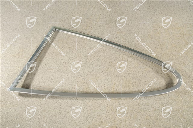 Zierrahmen, Seitenscheibe, Chrom, Coupe, R