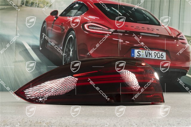 Rear light, outer, facelift, Black, L