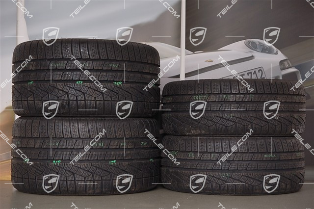 19-inch Carrera S II winter wheels, wheels: 8J x 19 ET57 + 11J x 19 ET 67, tyres: 235/35 R19 + 295/30 R19, TPMS 433 MHz