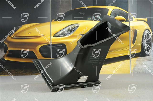 Air guide, Turbo / Turbo S, R Air guide, Turbo / Turbo S, R