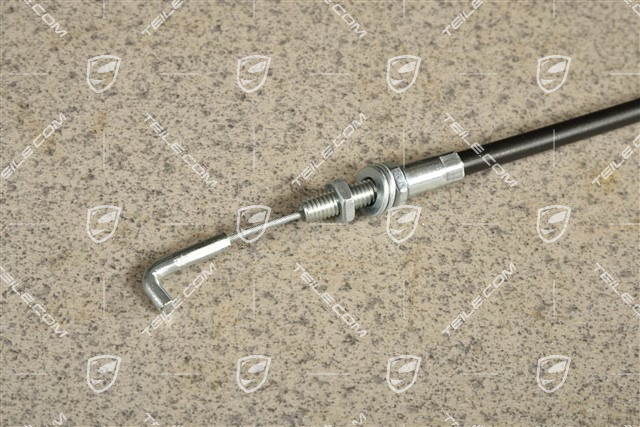 Bowden cable for tailgate lock