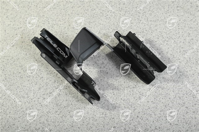 Air guide / duct, black matte, R